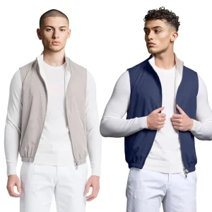Custom Variety Of Color Body Warmer Men’s Reversible Sleeveless Waistcoats Vests