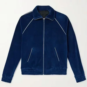Custom Velvet Jacket Daily Wear Mens Jackets Casual Velour Workwear Jacket for Men Clothing Hot Supplier OEM