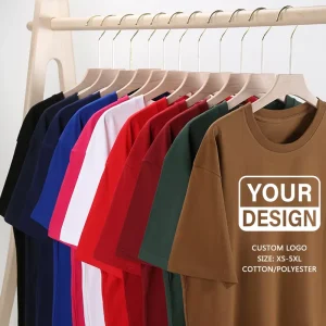 Custom Washed Vintage Heavyweight Printing Logo Plain Oversized T Shirt for Men