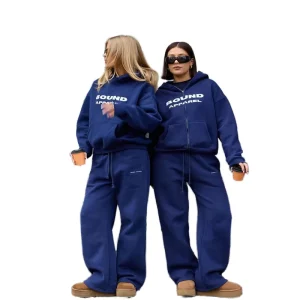 Custom Winter Casual Training Jogging Digital Printing Tracksuits for Men Slim Fit 100% Cotton Cargo Sweat Men’s Hoodies