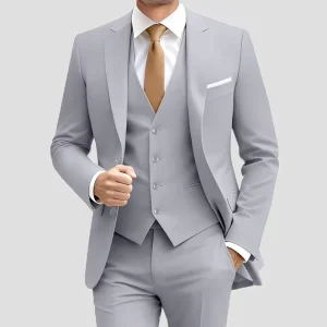 Custom Worsted Plus Size Men’s Wedding Tuxedo Suits High Quality Jacket Coat and Pants Design