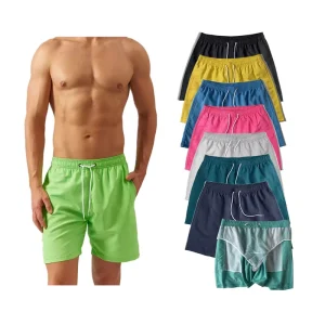 Custom logo High Quality Men Beach Short Quick Dry Swimwear Men’s Swimsuits Beach Wear Swim Shorts
