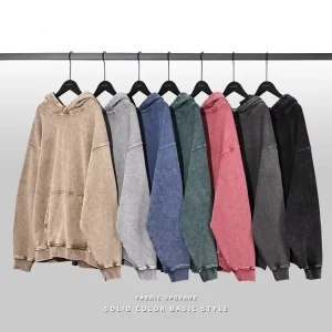 Custom logo High Quality Plain Blank Oversized Sweatshirts Custom Men’s Hoodies