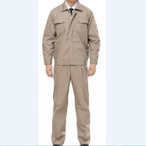Custom logo Men’s Work Jacket Industrial Factory Worker Welding Work Suit Mechanic Worker Uniform
