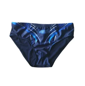 Custom logo Print Men’s Seamless Triangle Bikini Swim Briefs Quick Dry Eco Friendly Trunks Swimwear