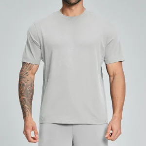 Custom logo Summer Men’s Quick drying Gym Wear t Shirt Breathable Skin friendly Sports and Fitness Short Sleeves T shirt for Men