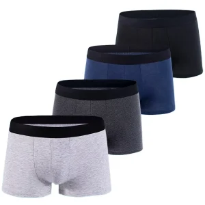Custom logo Your Own Brand Sexy Underwear Cotton Xxl Mens Under Wear Underwear Fee Samples of Mens Underwear