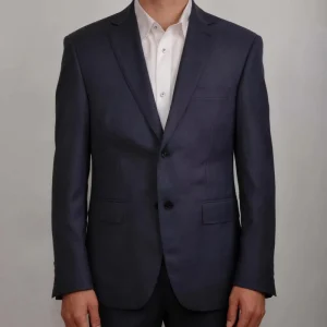 Customable Formal Breathable Men’s Suits 2 Pieces Office Suit Slim Fit Business Peaked Lapel Suit Set for Men