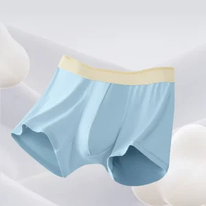 Customer Logo Mid Rise Men’s Modal Boxer Briefs Underwear Seamless Elastic Soft Fabric Breathable Comfortable