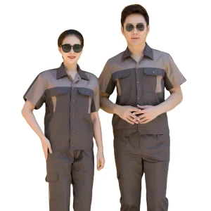 Customizable 100% Cotton Men’s Workwear Factory Engineer Uniform with Logo