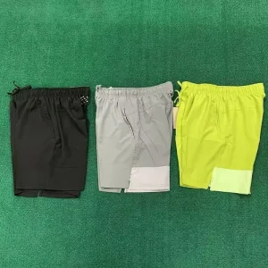 Customizable Logo Men’s Quick-Drying Sports Shorts for Running Training Sweatpants Pockets Gym Wear Activewear Fitness Training