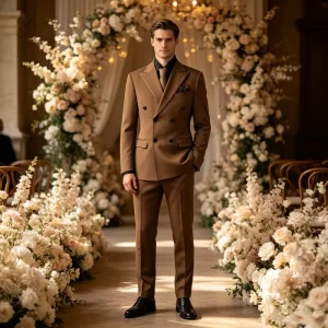 Customization Mens Suits Regular Fit 2 Piece Suit for Men Wedding Prom Business Formal Suit