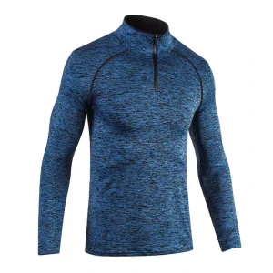 Customize Mens Polyester Tracksuit Running Compression Suit Quick drying Training Jogging Wear Men’s Long Sleeve Sportswear
