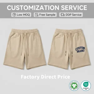 Customize Shorts Manufacturer Mens Cotton Shorts Factory Summer Shorts Breathable Short Sports Shorts