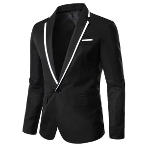 Customized Classic Business Slim Fit Men’s Suit Blazer