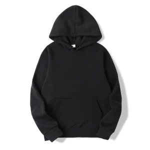 Customized Color and Logo Oversized Hoodie Mens Hooded Sweatshirt Solid Color Hoodie for Knitted Printed