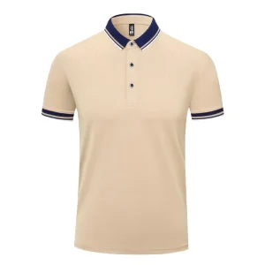 Customized Design of Your Own Brand Polo Shirt Short Sleeved Men’s Polyester Polo Shirt Men’s Golf Polo Shirt