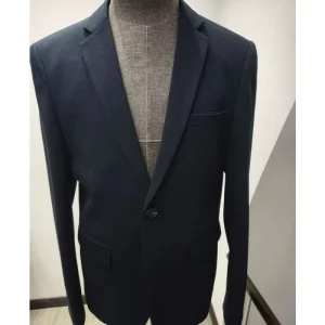 Customized Factory Men Floral Jacquard Shawl Neck Blazer Slim Fit Men’s Jacket & Blazer Office Formal