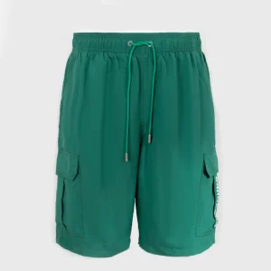 Customized Logo Men’s Swim Trunks Boardshorts Quick Dry Eco Friendly Waterproof Elastic Waist Beach Swimwear 1 Piece