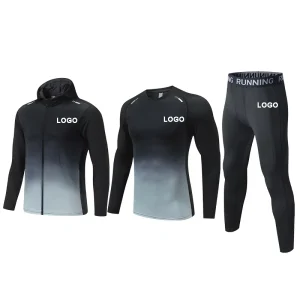 Customized Men Sportswear Four piece Men Sport Wear Suit High Quality Ropa Deportiva Comfortable Biking Sportswear Clothes