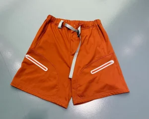 Customized Men’s Casual Basketball Streetwear Shorts Quick Drying Breathable Worsted Fabric Solid Pattern Plain Dyed