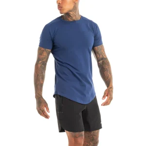 Customized Men’s Summer Pure Cotton Breathable Gym Sportswear Casual Lapel Short Sleeved Fitness t Shirt
