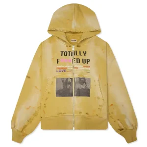 Customized OEM 100% Cotton Ripped And Printed Hoodie With New Design Stonewashed Hole Rhinestone Men’s Sweatshirt