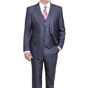 Customized Single Breasted Grey Men’s Suits Custom Men’s Blazer Formal Suits for Men