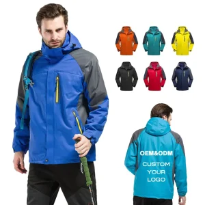Customized Waterproof Keep Warm Jacket Windproof Skiing Soft Shell Heavy Duty Adult Windbreaker Men’s Tactical Jacket