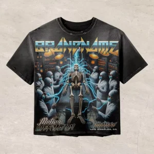 DTG Print Blank T-Shirt Plus Size Men’s 100% Cotton Custom Vintage Oversized