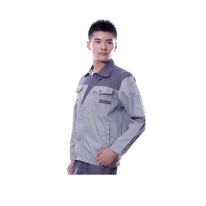 Design Men’s Breathable Cotton Short Sleeve Workwear Work Shirt Dress
