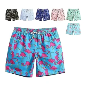Design Pocket Casual Beach Board Custom Logo Trunks Recycled Polyester Swim Beach Men’s Pants Casual Shorts for Men
