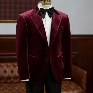 Designer Line Luxury Texture Men’s Polyester Dress Suit Complete Formal Business Style Outfit For Executive Meetings And Events