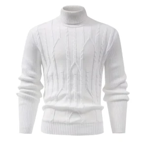 Designer Men’s Knitwear Breathable Long Sleeve Casual Sweater ODM Knitted Sweater