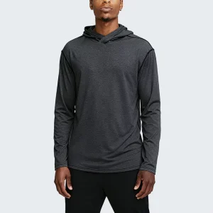 Designer Trendy Pure Color Breathable Quick Drying Long Sleeved Men’s Running Training Sportswear
