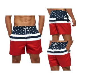 Direct Factory Quick Dry 100% Polyester Mid Men’s Swimwear Casual Beach Board Shorts Eco Friendly Digital Printing Elastic Waist