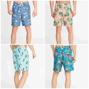 Drawstring Men’s Short Swimwear Swimsuit Beachwear Swim Trunk OEM ODM Custom Print Private Logo Personal Design Own Brand