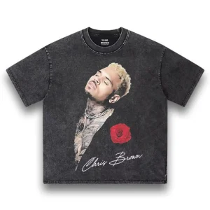 Dtg Print Acid Wash Streetwear Graphic Tees Blank Tshirt Plus Size Men’s Clothing Drop Shoulder Crew Neck Oversize T Shirt