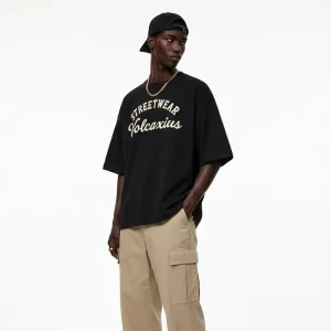 Durable Streetwear Exclusive OEM ODM Designs Classic Hip Hop Style Bespoke Men’s Streetwear T-Shirt Edition