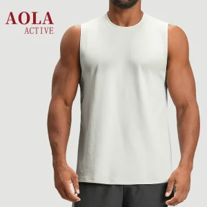 Eco Friendly Hip Hop Gym Clothing Quick Dry Sports Athletic Workout Outfit Custom Activewear Men’s Sleeveless Vest