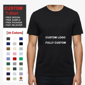 Eco friendly Dye 230g Pure Cotton Costom t Shirts Heavyweight Men’s Streetwear Blank Tee