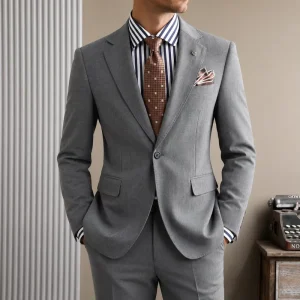 Elegant Lightweight Casual Coat Single Breasted Men’s Blazer