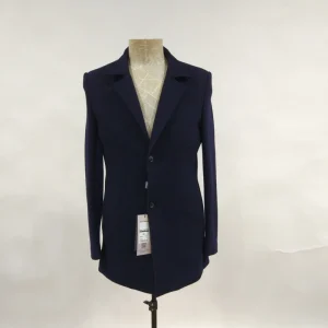 European Fashion Men’s Slim Fit Wool Overcoat Plus Size Woolen Fabric Coat