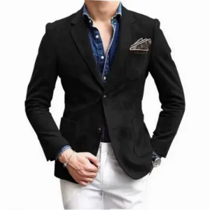 European Version 26 Casual Men’s Suits Fashionable Plus-size Coats Formal Wear