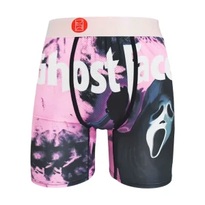 European and American Fashion Boxer Shorts for Men Mid-Rise Breathable Knitted Fabric Long Underwear for Sports