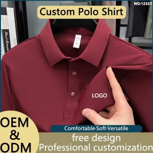 Extraordinary Pique Four Button Turn down Collar Polo Shirt Custom Logo Promotional Shirt Corporate Culture Shirt Workwear