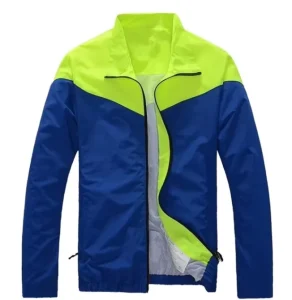 Factory Custom Logo Men’s Casual Soft Shell Slim Chaqueta Water Resistant Jacket