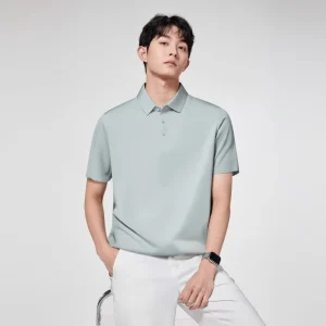 Factory Custom Logo Short Sleeve Polo Shirt Men’s Outfit Premium Polo Shirts for Men High Quality Mens T-shirts