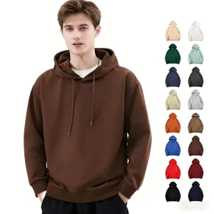 Factory Custom Men’s Oversized Printed Hoodie 420 Grams 100% Cotton Eco Friendly Loose Fit Pullover Hoodie