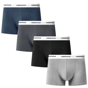 Factory Custom Men’s Underwear Custom logo Classic Soft Comfortable Men’s Shorts Cotton Boxer